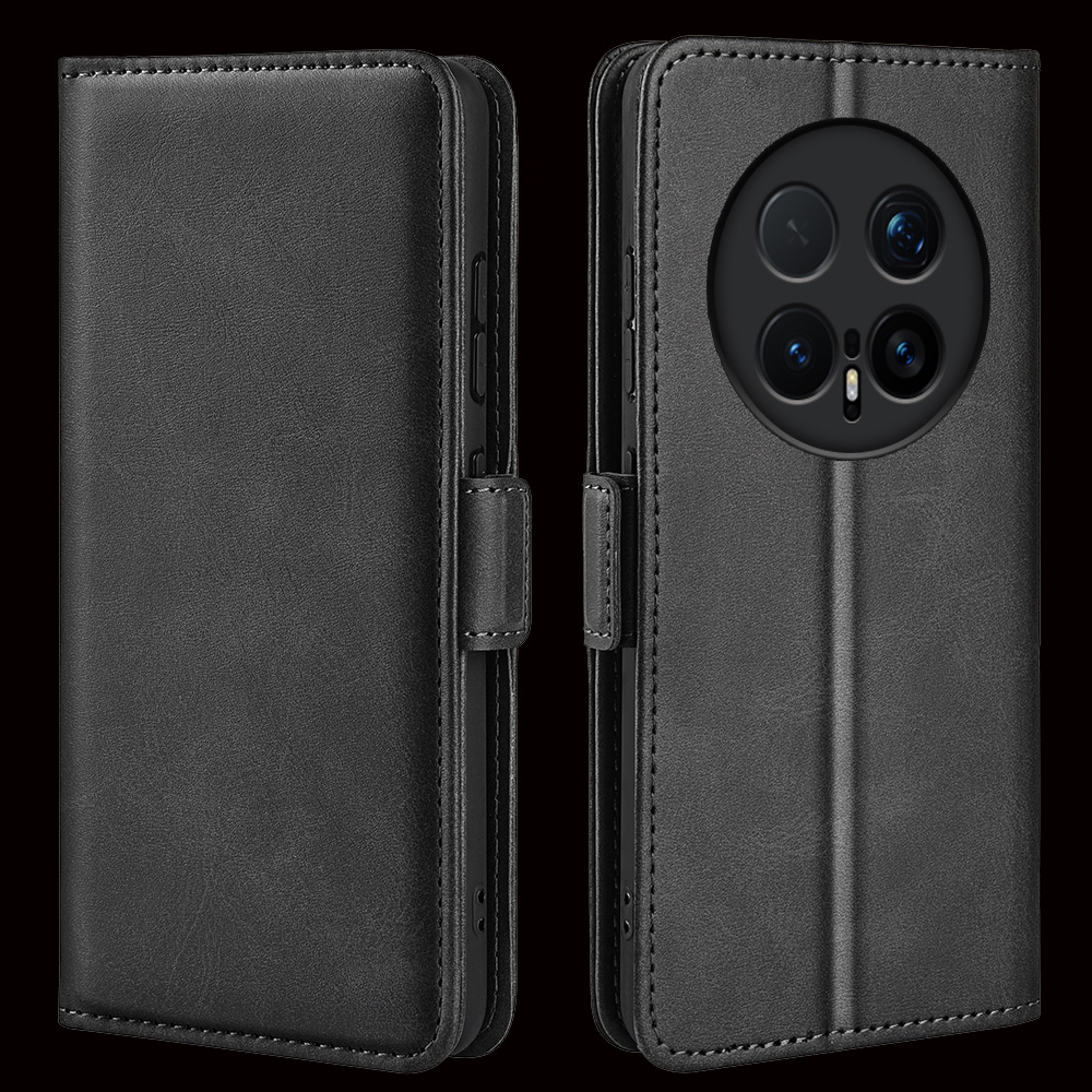 Magnetic Case Smart - Étui à rabat en cuir de
