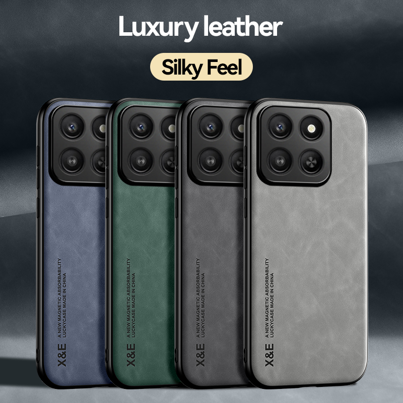 Magnetic Case Smart - Étui en cuir de luxe pour