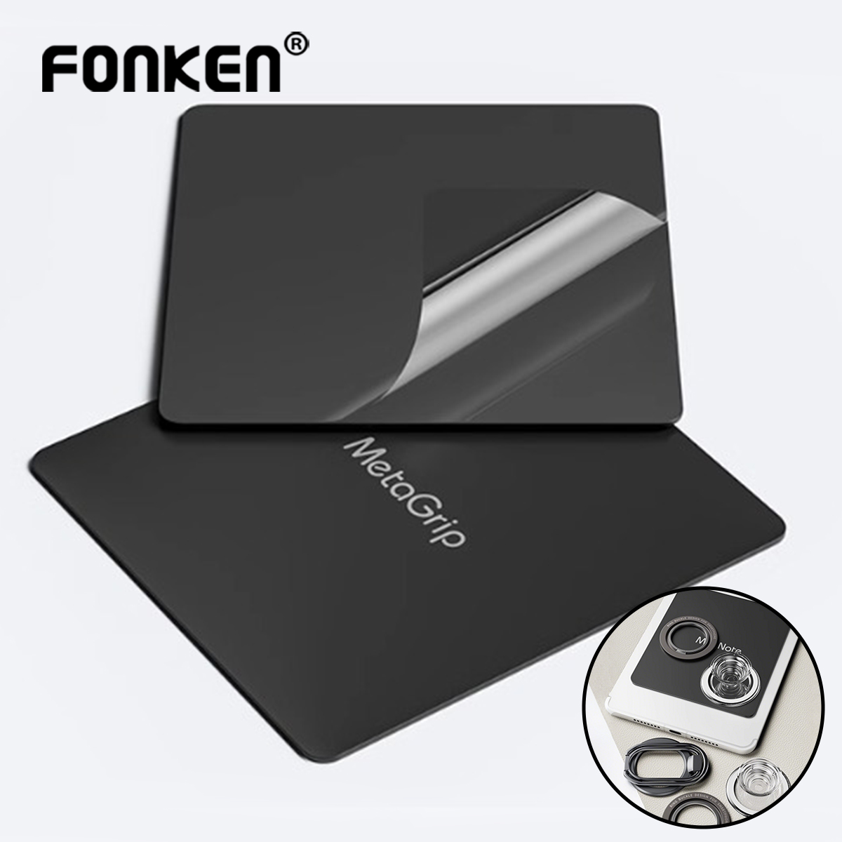 Tablet Accessories For Reading - Support adhésif magnétique universel pour iPad/tablette,