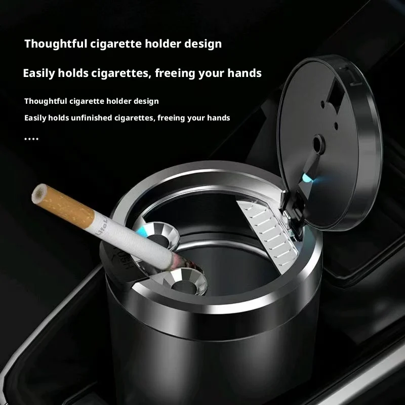 Tablet Car Accessories - Cendrier de voiture LED lumineux portable