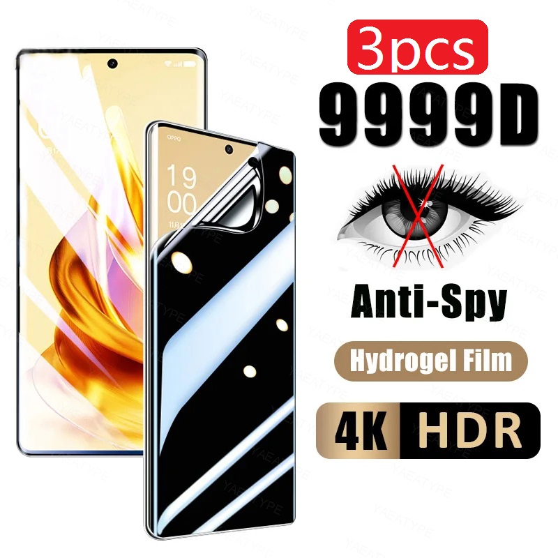 Oppo Find X8 - Film Hydrogel de protection d'écran, 3