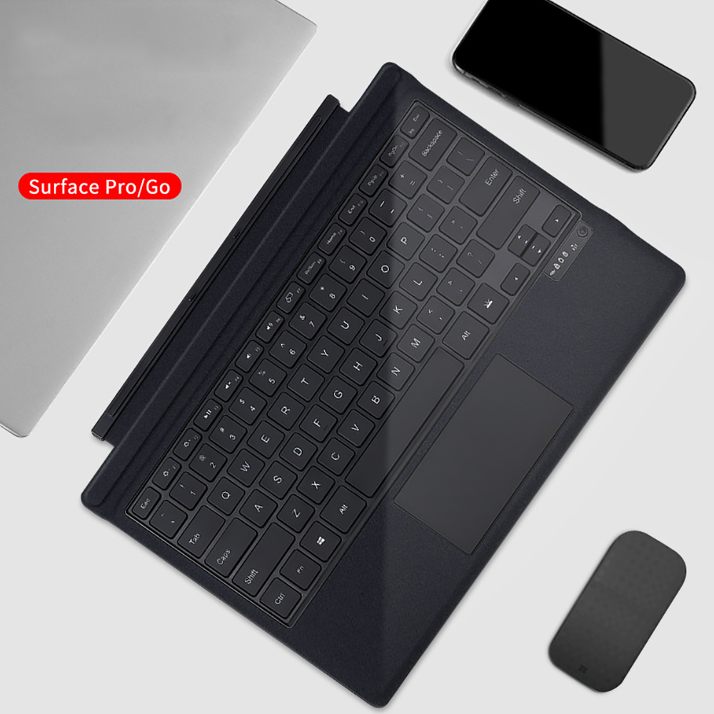 Bluetooth Trackpad - Clavier Bluetooth rétroéclairé pour Microsoft Surface