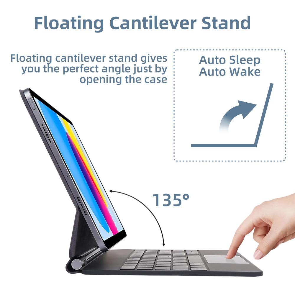 Clavier Magique 2026 avec Blue - Magnetic Case Smart avis et prix
