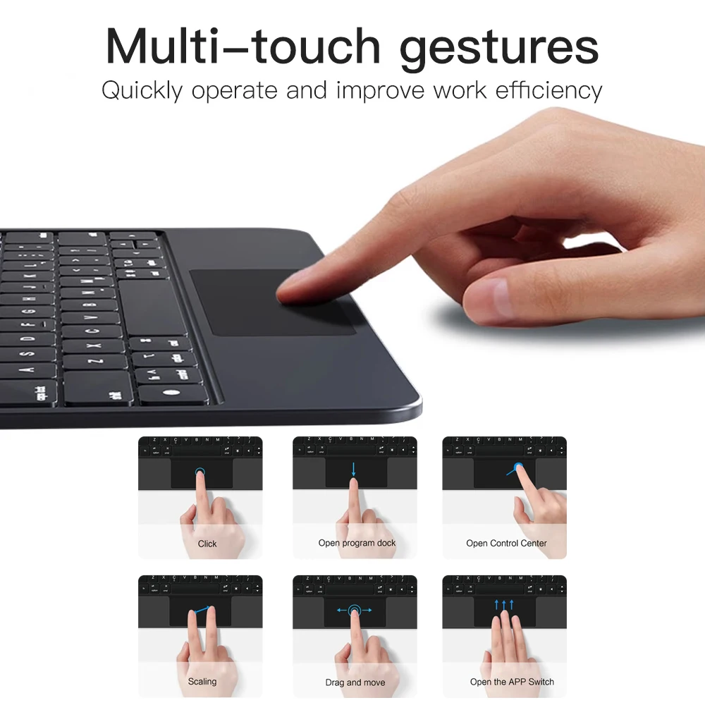 READYYEAH clavier magique pour - Magnetic Case Smart avis et prix