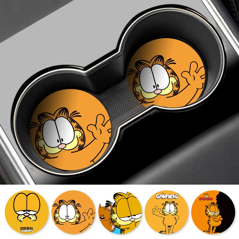 Sous-verre de voiture Garfield - Tablet Car Accessories avis et prix