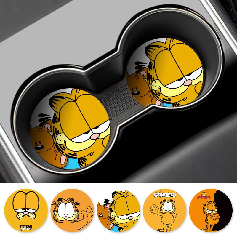 Sous-verre de voiture Garfield - Tablet Car Accessories avis et prix