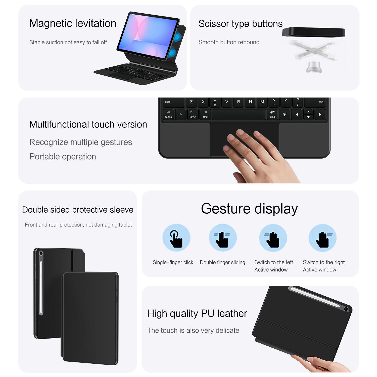Clavier magique pour Samsung G - Tablet Accessories For Samsung avis et prix
